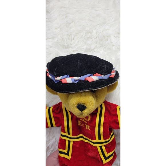 Merrythought Beefeater Blond Teddy Bear Tower of London Puppet Plush Animal - Picture 7 of 8